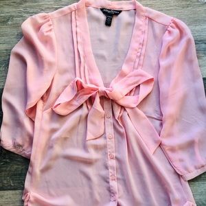 Pink blouse